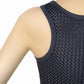 Half Zipper Front Bandage Top